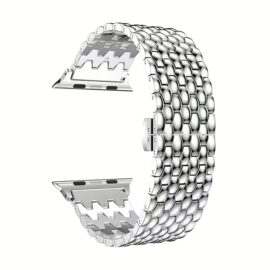Quick Release Stainless Steel Watch Band Matte Brushed Metal Watchband 14mm 16mm 18mm 20mm 22mm 24mm Universal Solid Stainless Steel Metal Smartwatch Bracelet Replacement Band for Men Women
