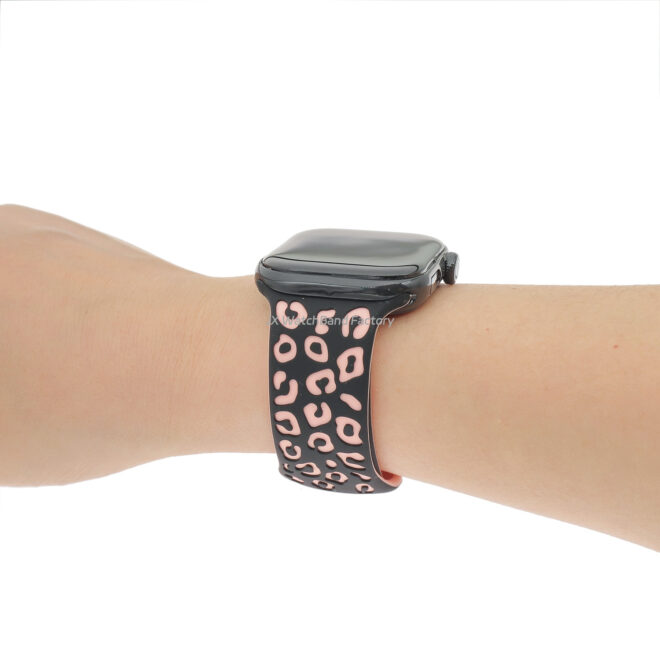 Engraved Silicone Watch Strap for Apple Samsung xiaomi fossil Watch - Image 5