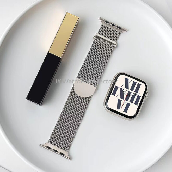Milanese Metal Magnetic Smart Watch Strap