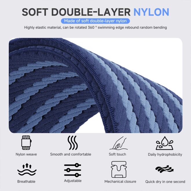 Nylon Woven Watch Band - Image 3