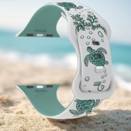 Silicone Rubber Wrist Watch Strap Band for iWatch Apple Samsung Garmin Fitbit