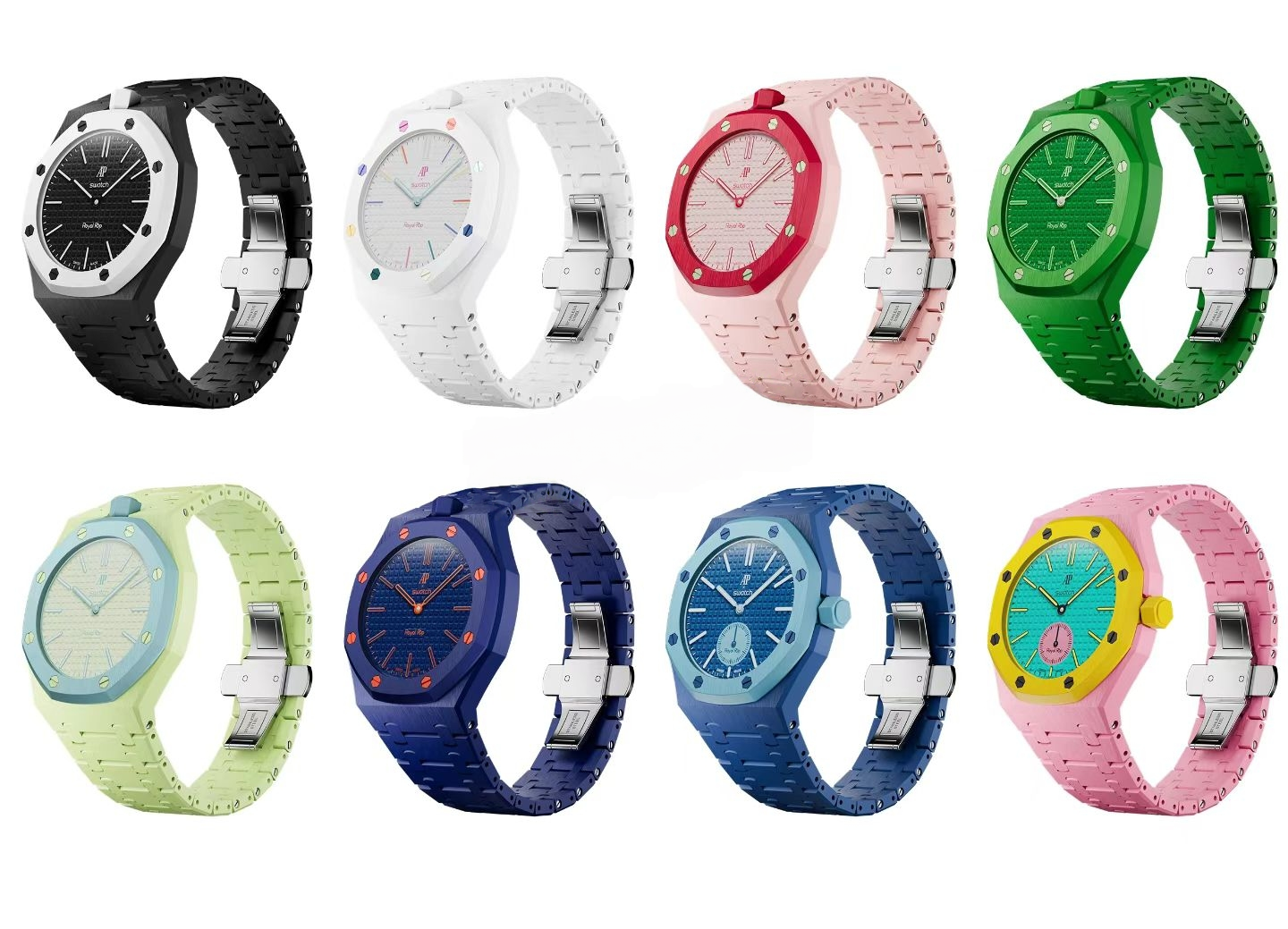 Swatch Royal Pop Strap and Accessories - Image 7
